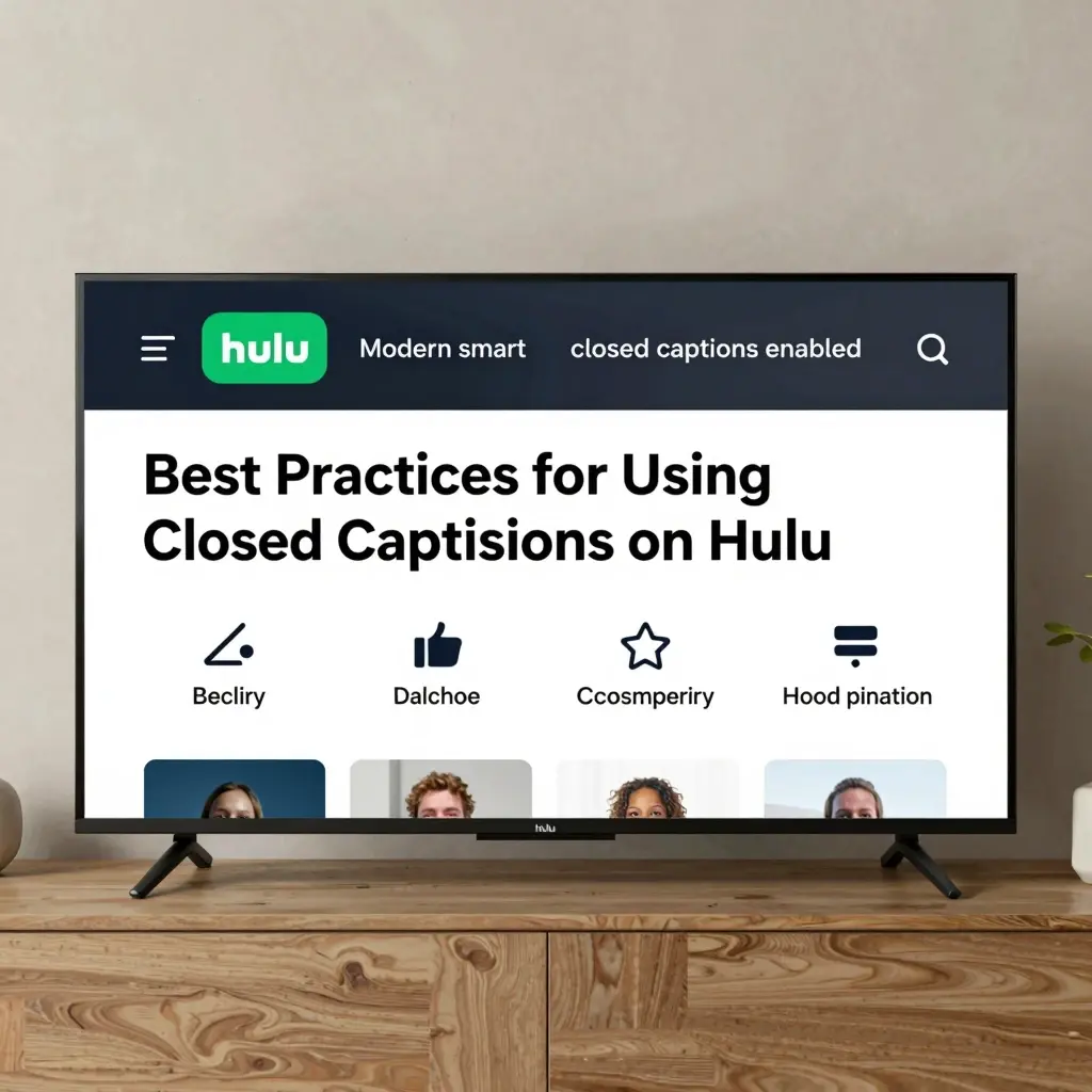hulu closed caption