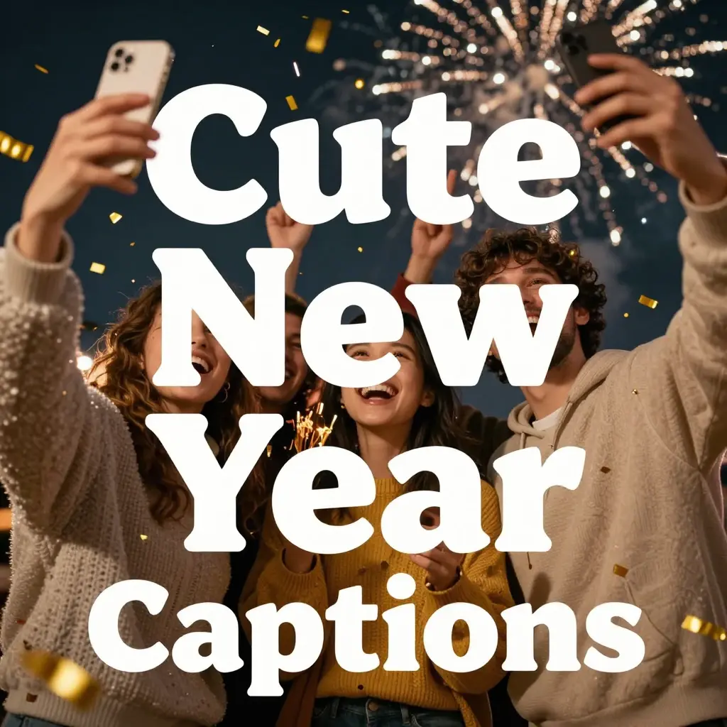 new year caption
