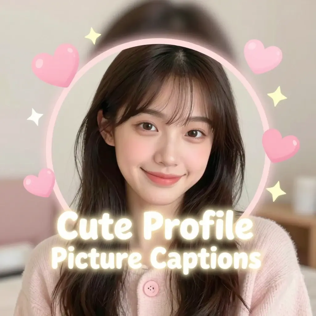 profile picture caption