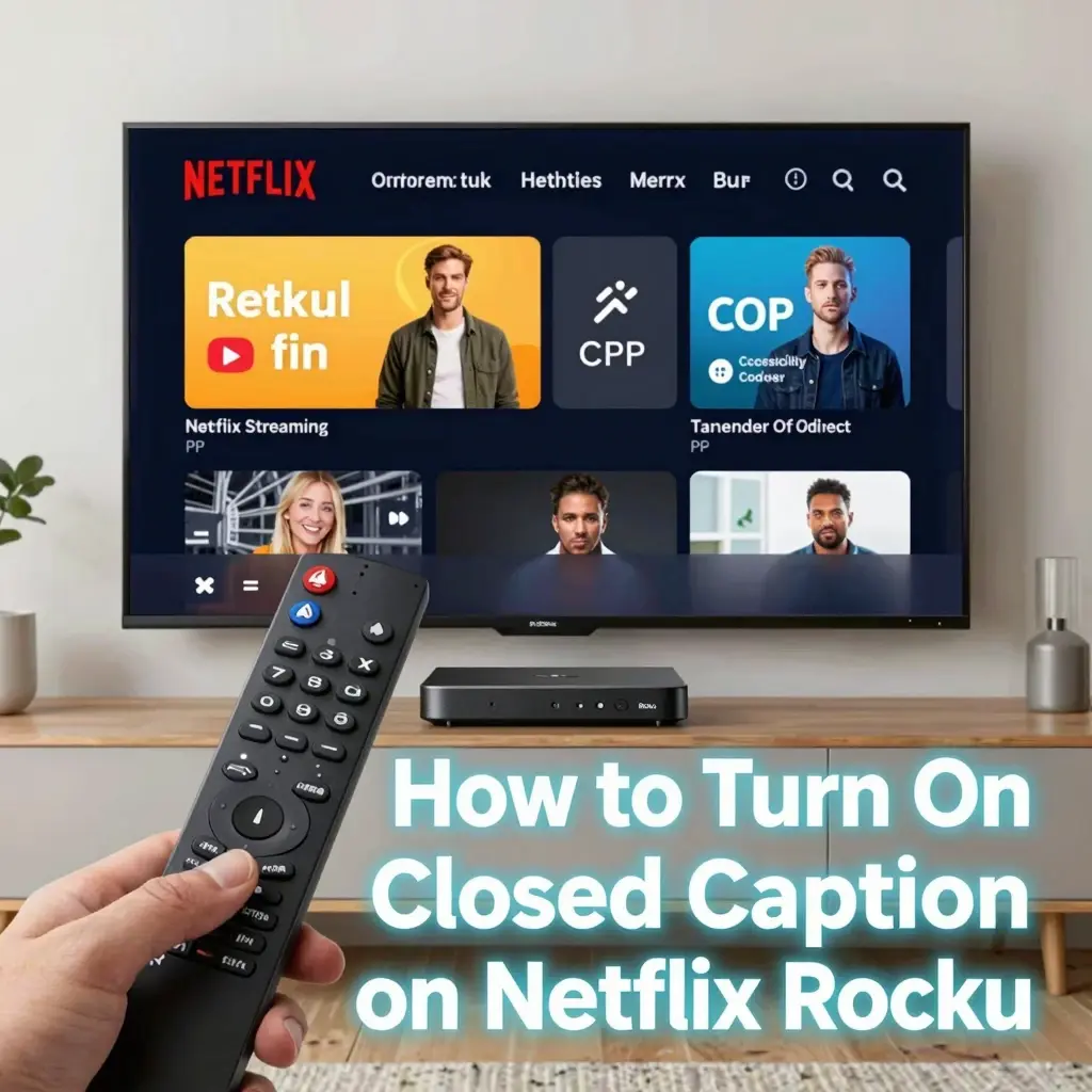 how to turn on closed caption on netflix