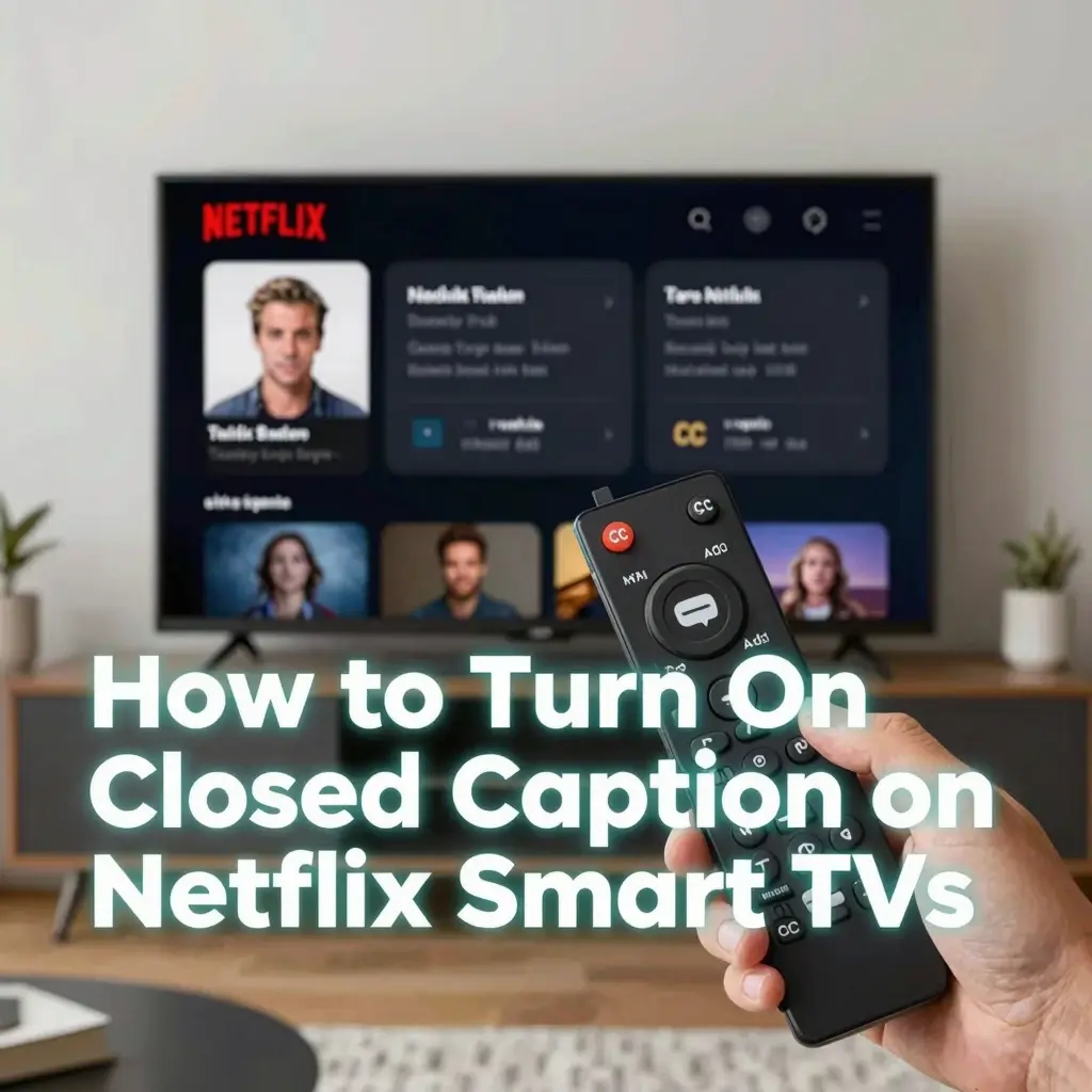 how to turn on closed caption on netflix