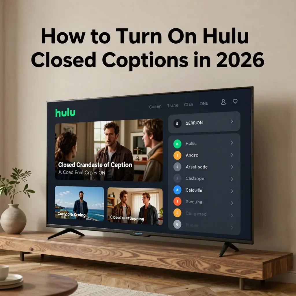 hulu closed caption