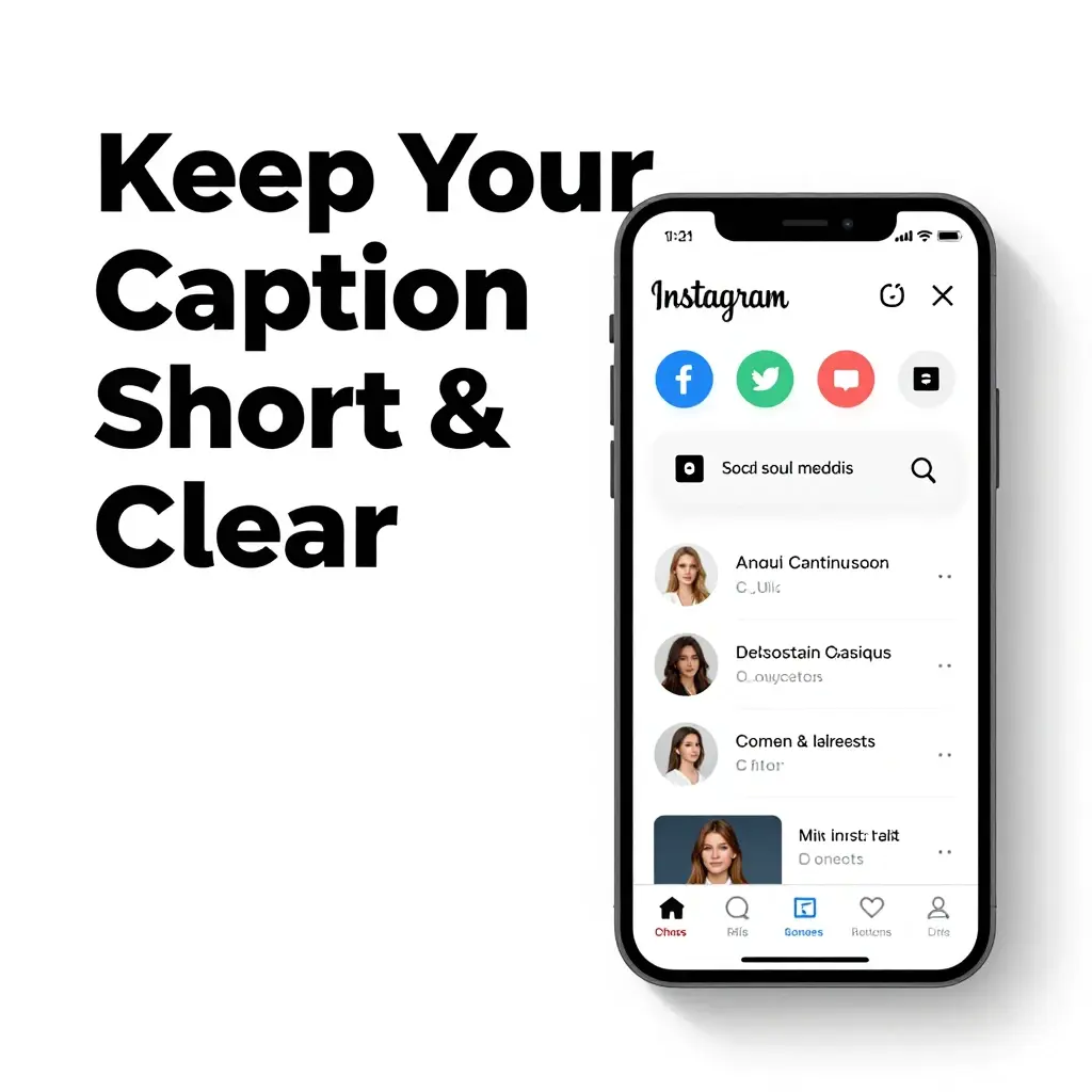 how to write a caption