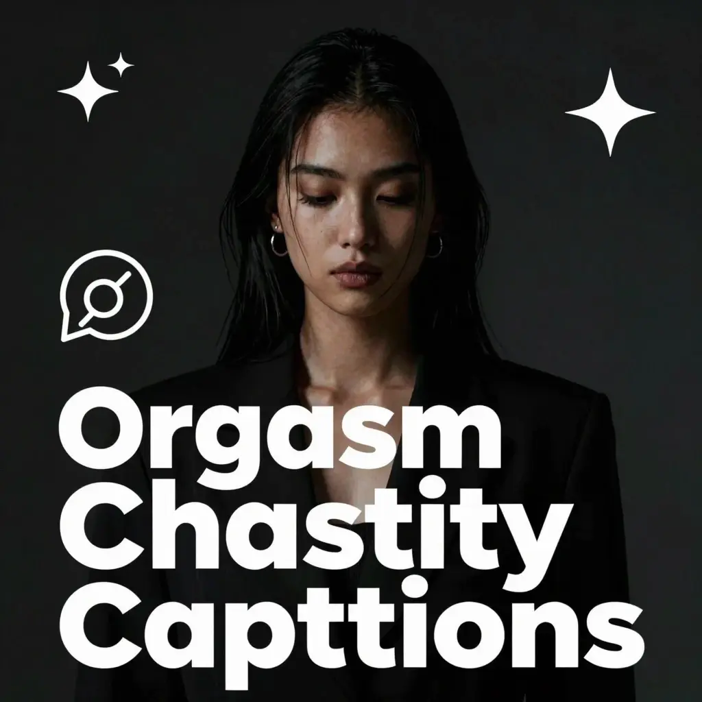 chastity cage caption