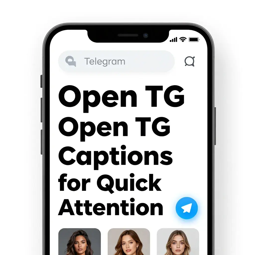 open tg caption