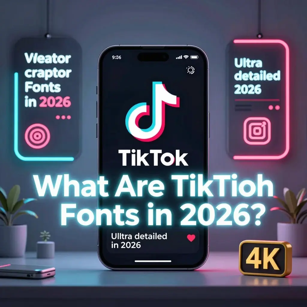tiktok caption font