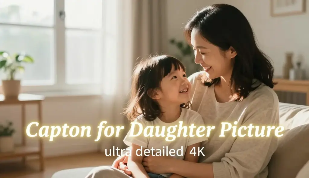 caption for daughter picture