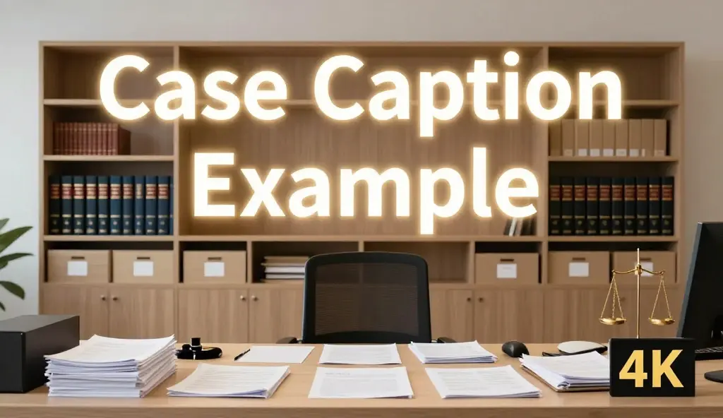 case caption example