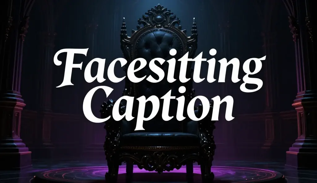 facesitting caption