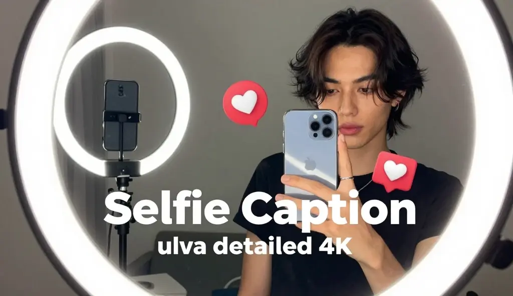 selfie caption