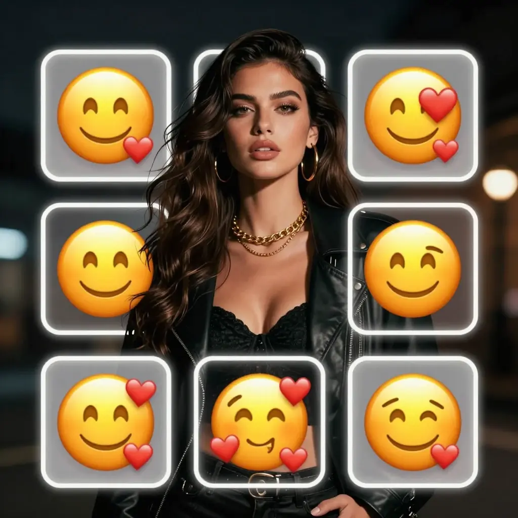 emoji caption