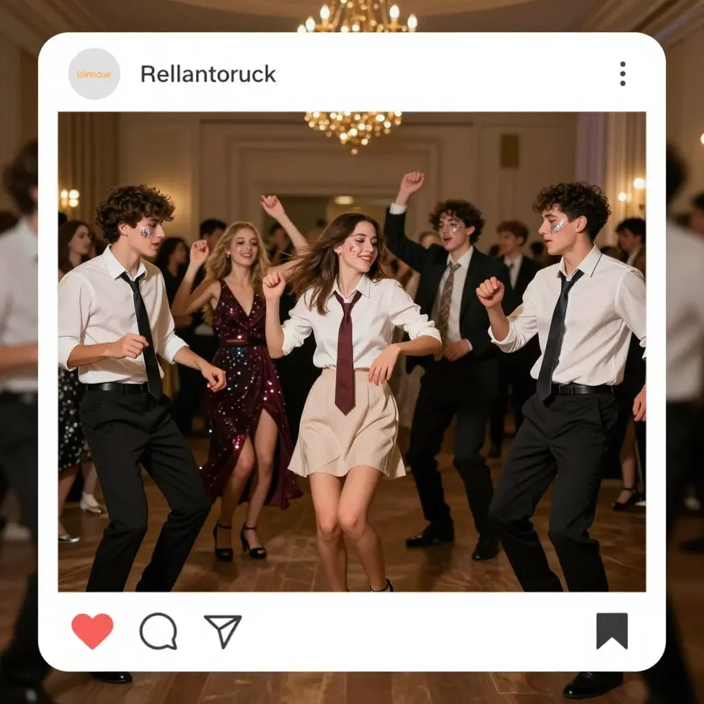 prom caption