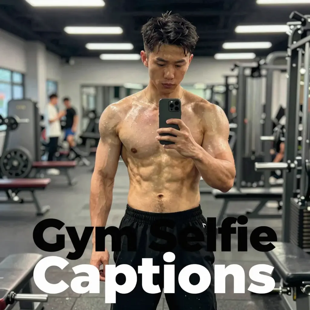 gym caption
