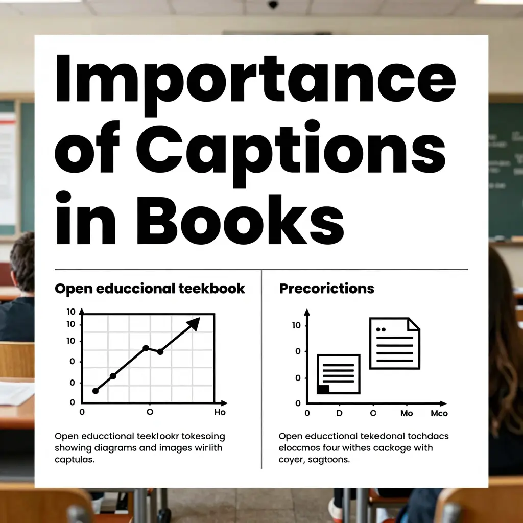 what is a caption in a book