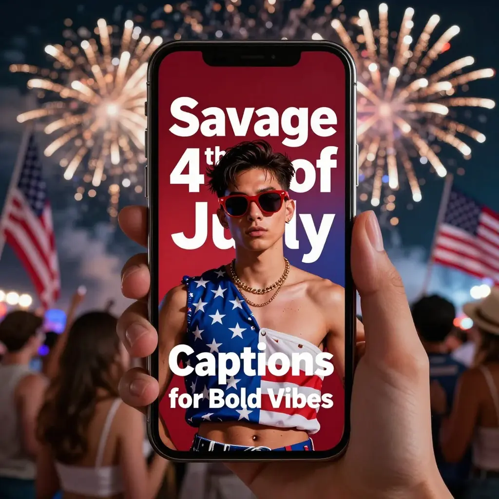 4th of july caption