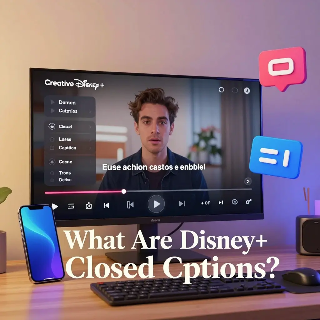 disney plus closed caption