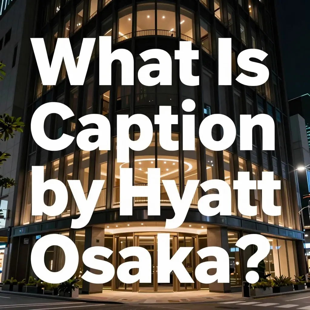caption by hyatt osaka