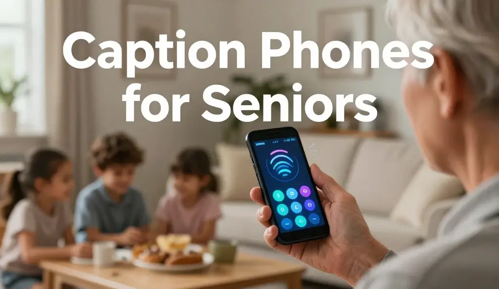 caption phones for seniors