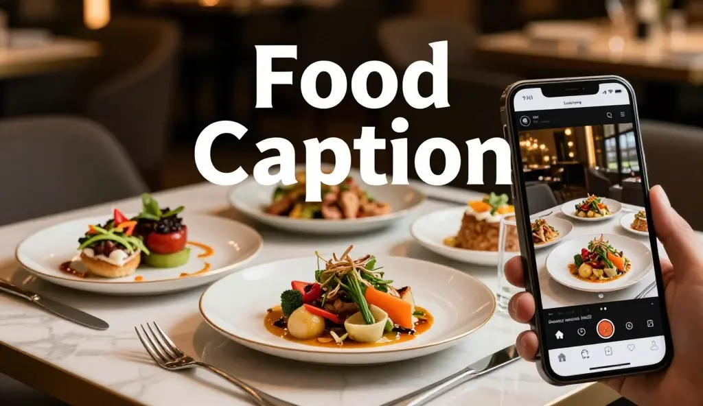 food caption